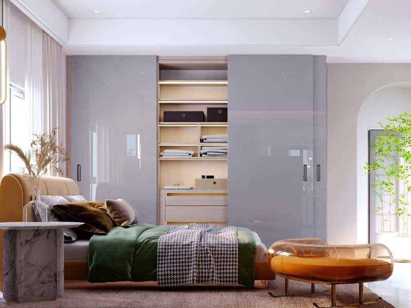 ארון הזזה בחדר שינה