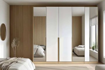 ארונות הזזה עם מראה יותר אור, יותר מרחב