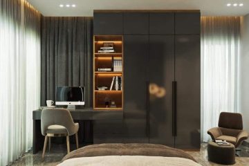 ארונות מודרניים בגוונים כהים: כך תשלבו אותם בלי להקטין את החדר