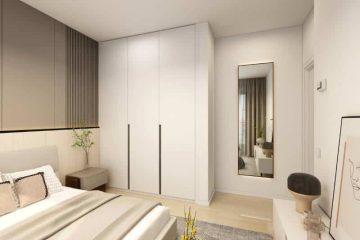 ארונות קיר לחדר הורים תכנון אישי לצרכי אחסון מגוונים