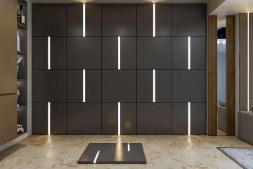 פתרונות אחסון ותאורת לד לארונות הזזה יוקרתיים